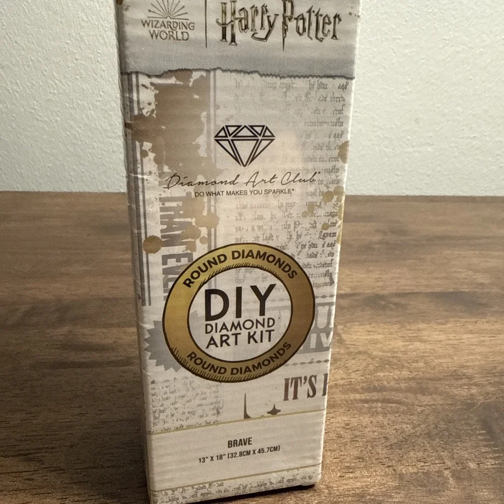DIY Diamond Art Kit HARRY POTTER Wizarding World Brave‎ 13x18 Brand New